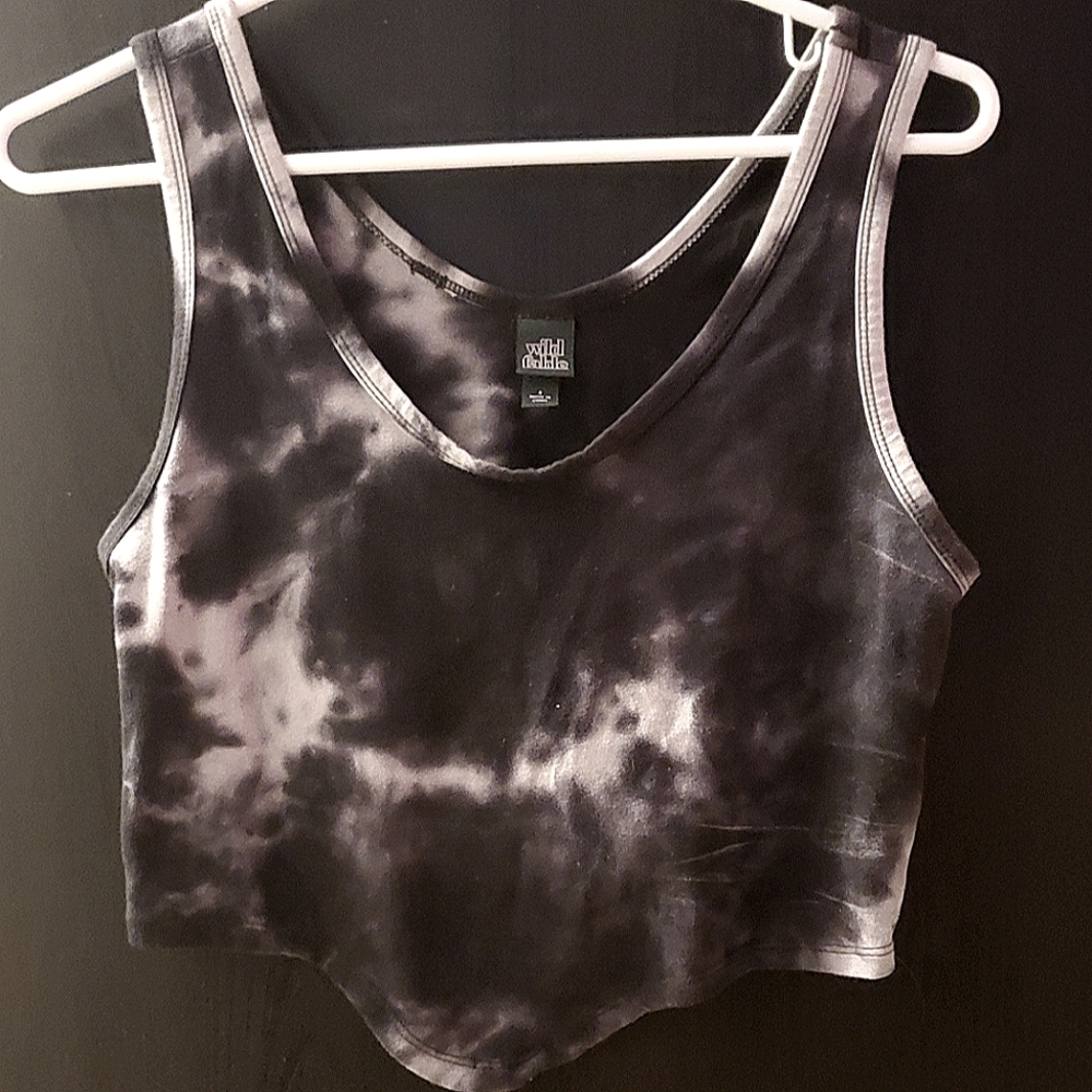 Multi colored crop top
